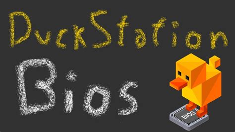 Technical Title DuckStation 2. . Duckstation bios